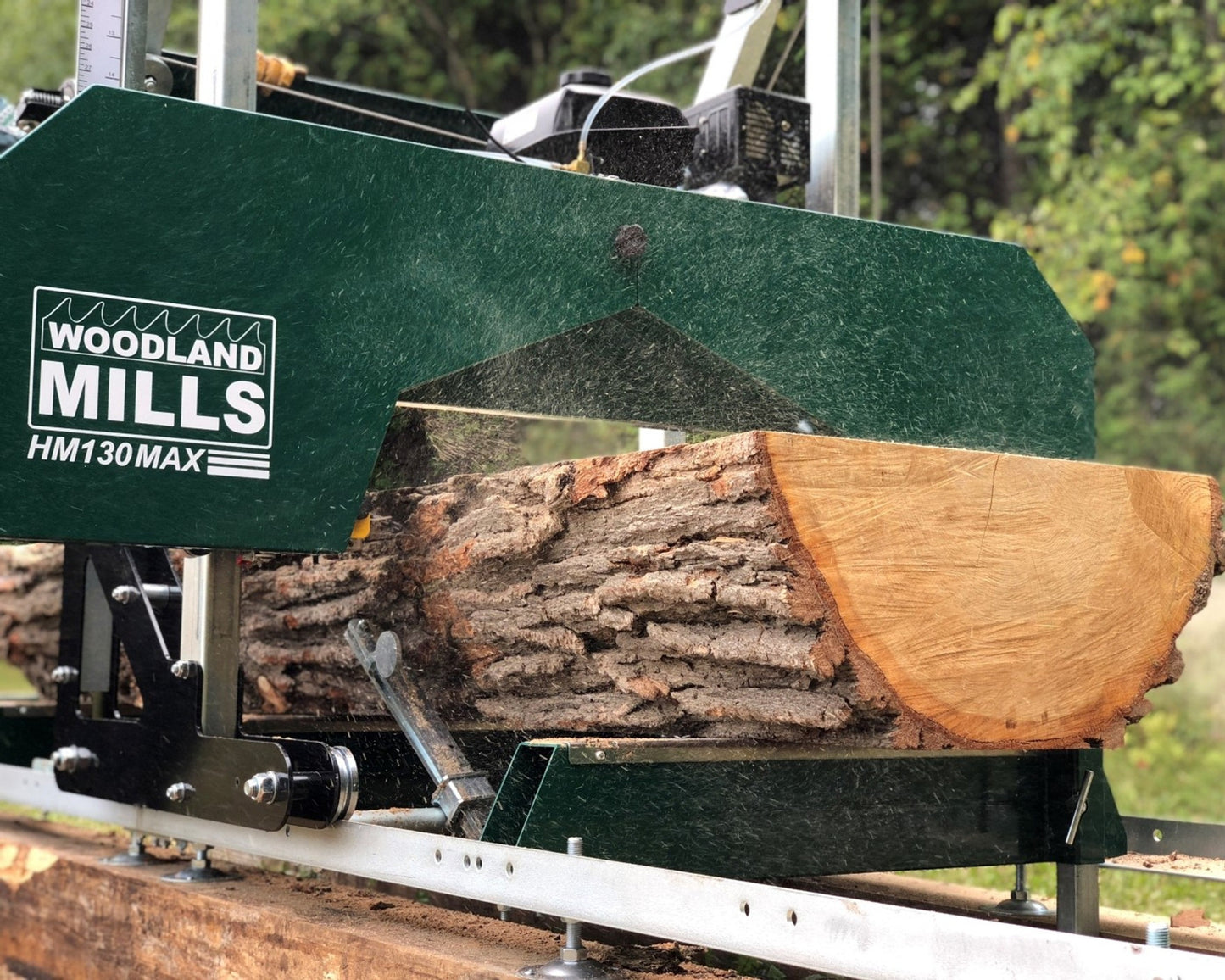 HM130MAX Ground Mounted Sawmill