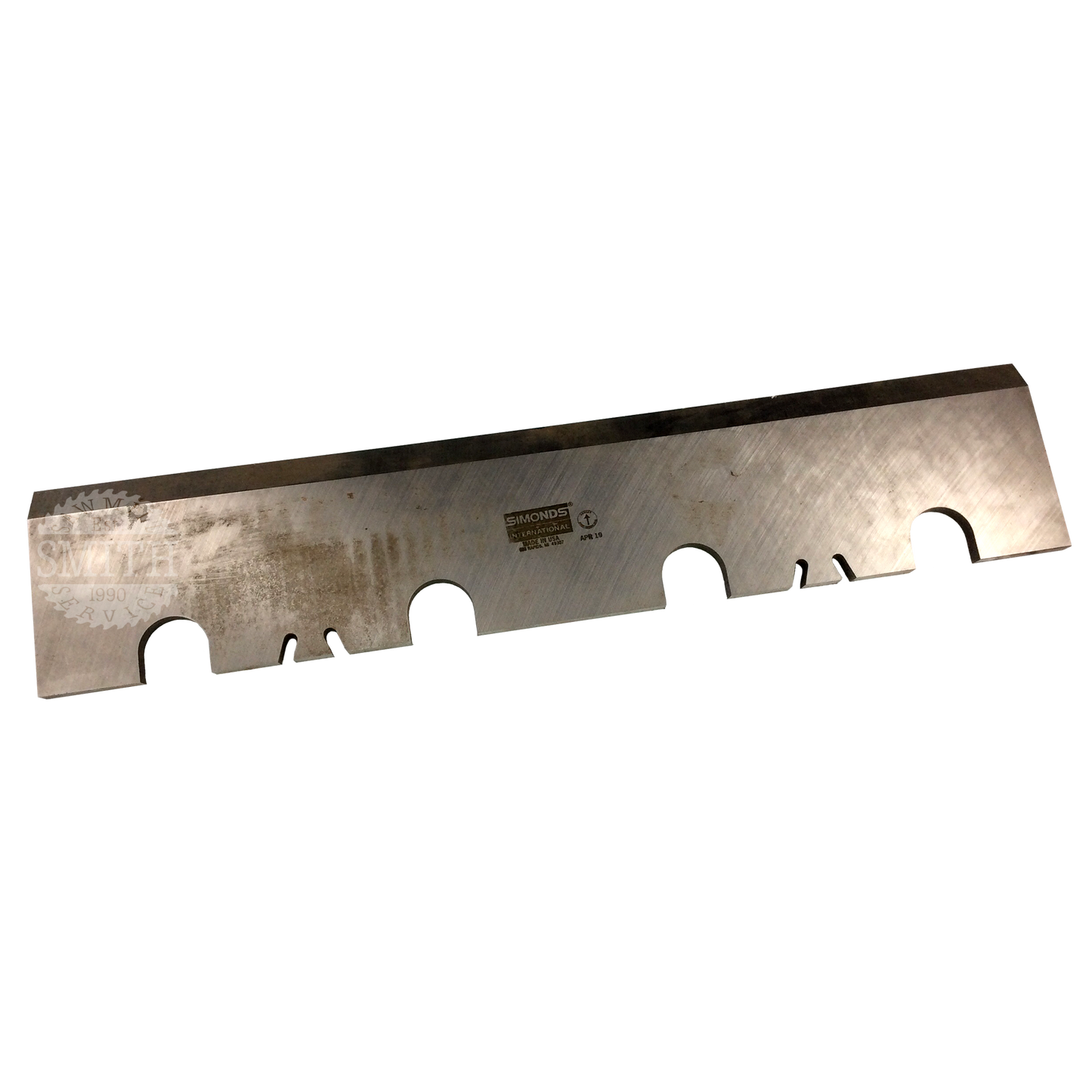 19-5/8" X 4" X 3/8" Babbitt ONLY Chipper Knife