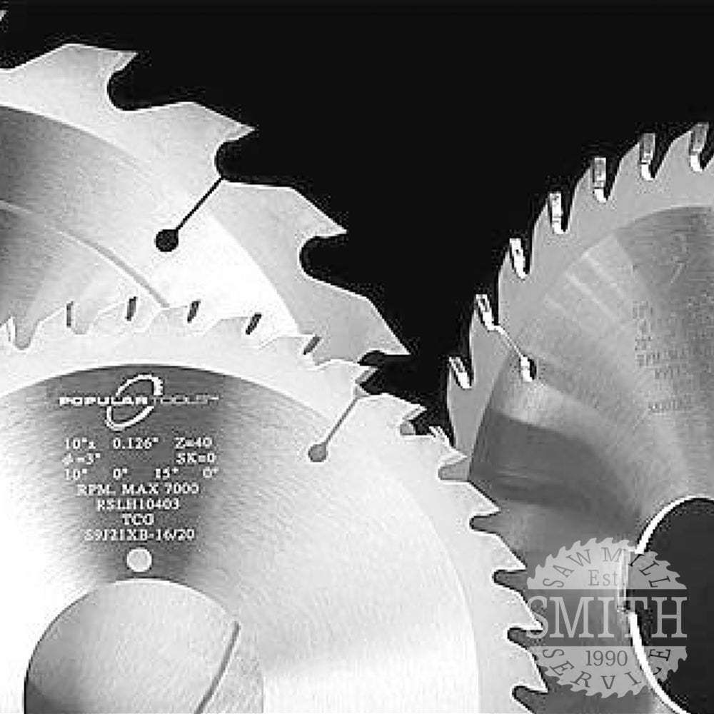 14" x .118" x 30T, 1"B, Rip & Gang Saw FTG