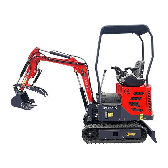4,000 lbs Terror XVIII Mini Excavator, EPA Certified KUBOTA D902 Diesel Machine