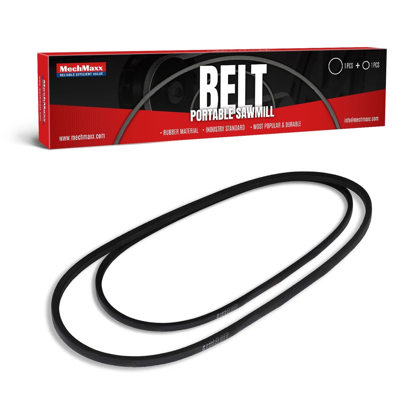 ( 1 Pack / 2 Pcs ) Belt for Portable Sawmill, SM-32 & SM-36; SM-36MAX (SKU: 150167; 150168; 150168MAX)