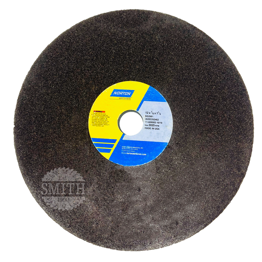 NZ1278-SG2981 - 12" x .875" x 1.25"B Black Gumming Wheel