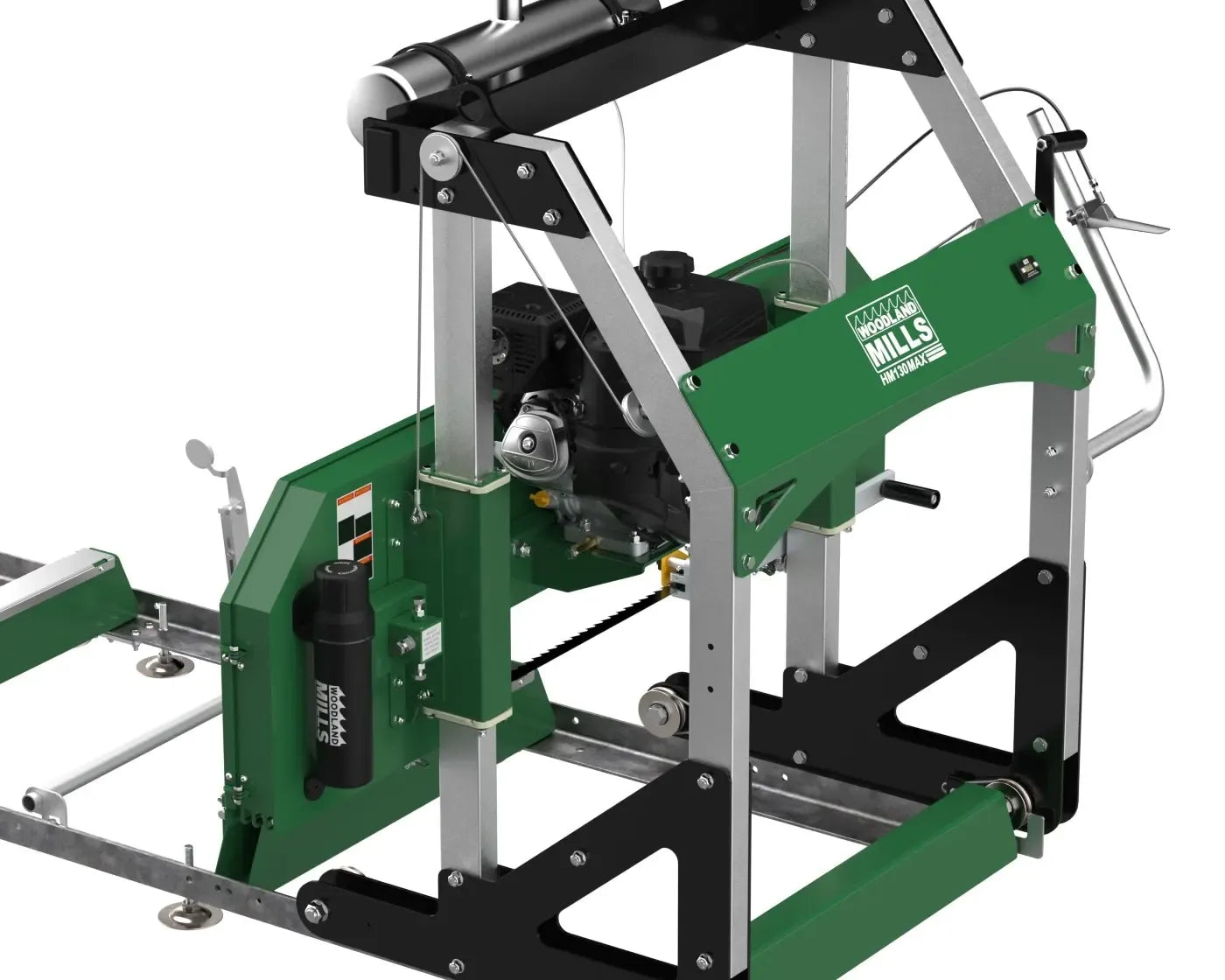 Heavy-duty 4-post carriage assembly