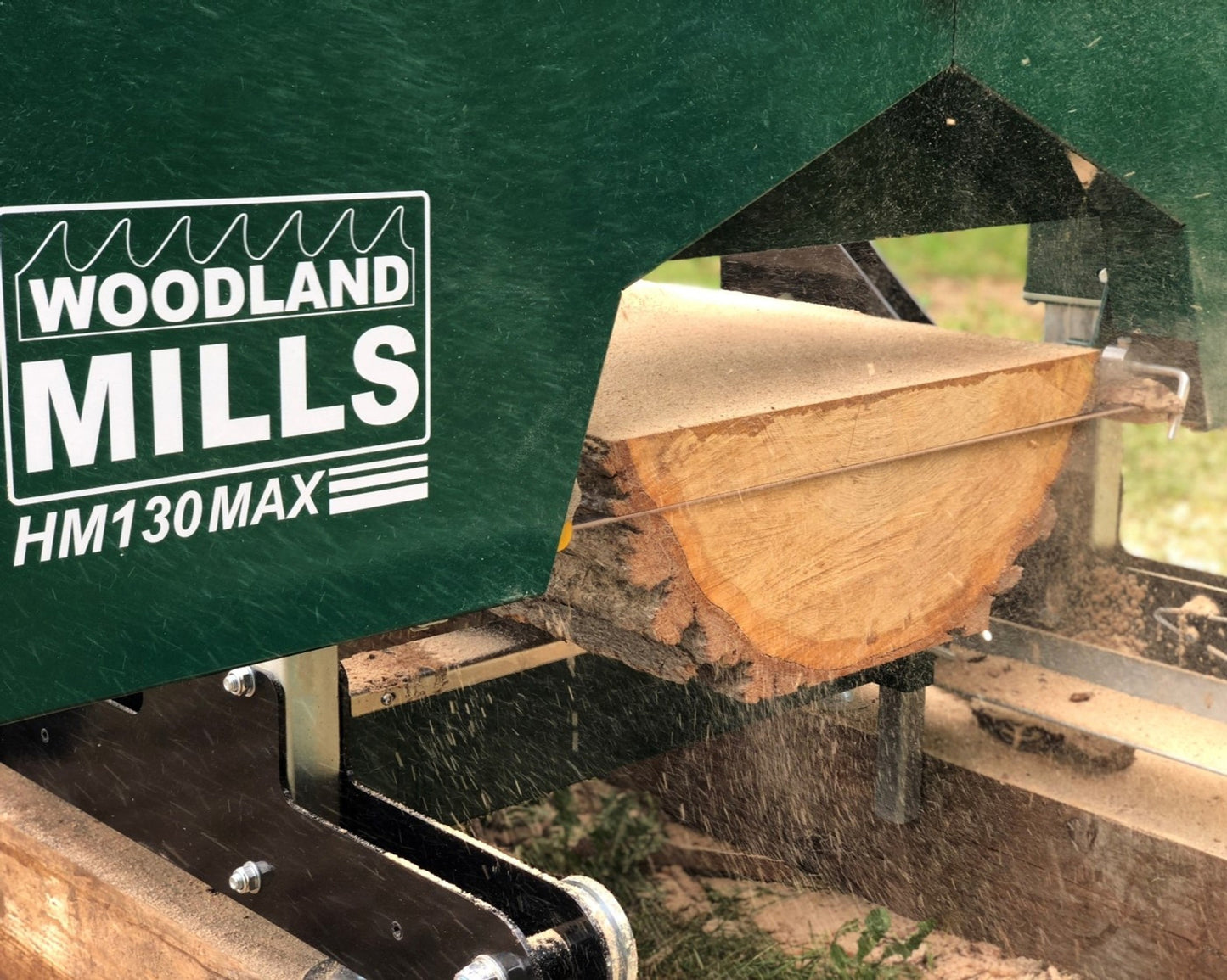 HM130MAX Ground Mounted Sawmill
