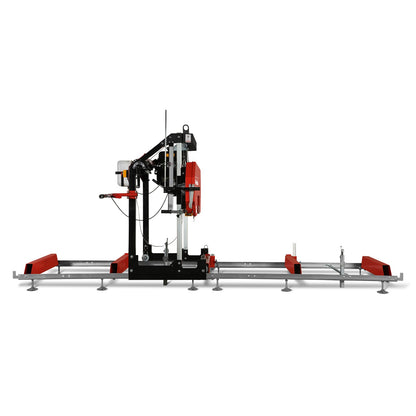32" Portable Sawmill, KOHLER CH440 429cc E-Start Gasoline Engine, 29" Board Width, 13' Track Length , SM-32
